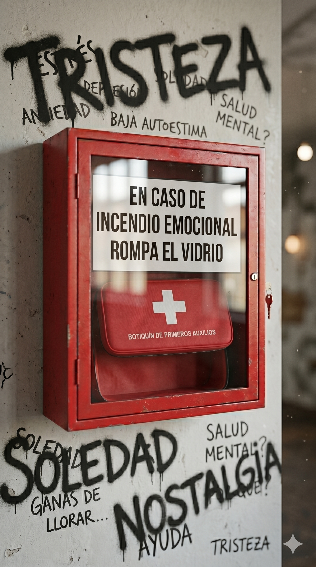 Un botiquín emocional es un “seguro contra el colapso mental”